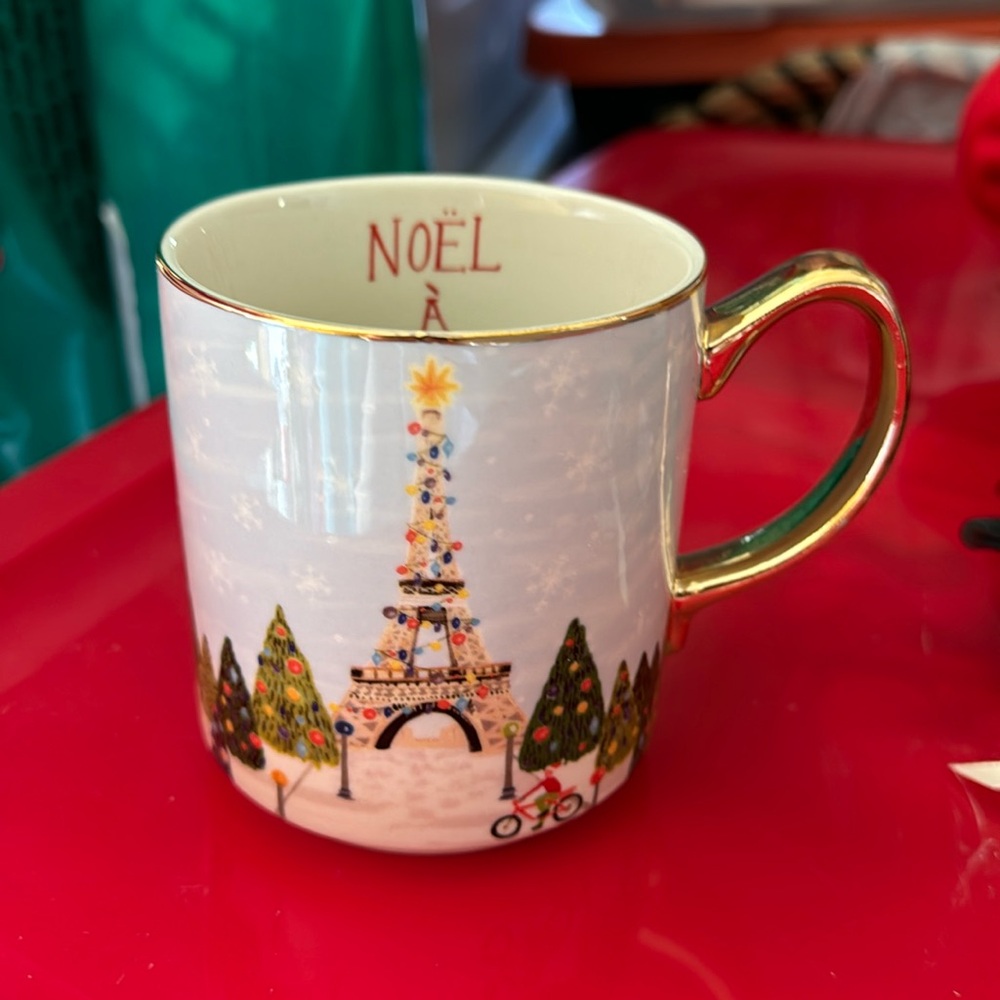 Anthropologie Paris Mug